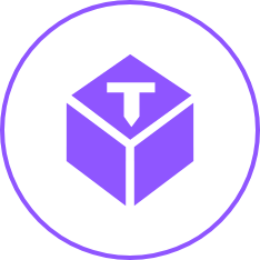 Logo van Titan Fulfilment in embleem vorm