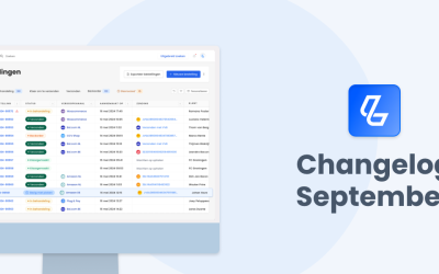 Changelog september 2025