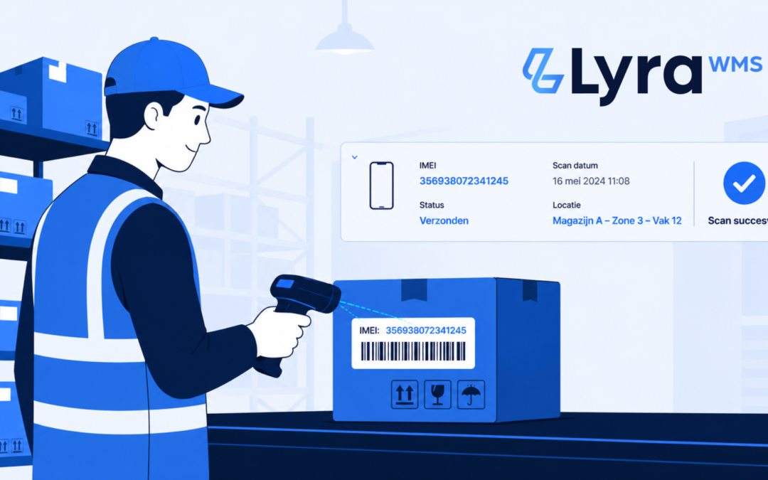 Nooit meer een verkeerd product verzonden of retour ontvangen met PIN-scanning in Lyra WMS